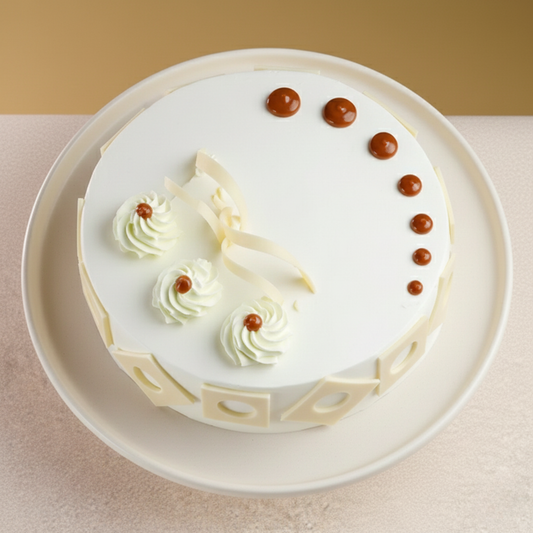 Delightful Butterscotch Birthday Cake