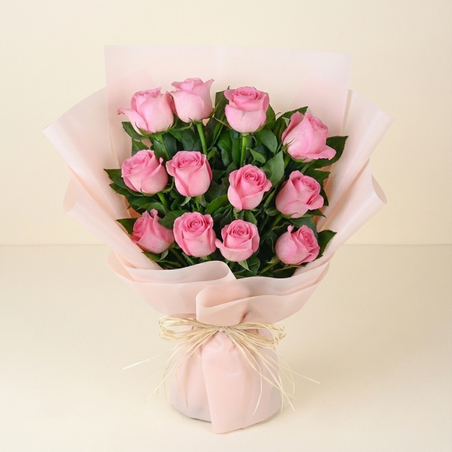 Sweet Memories Pink Roses Bouquet