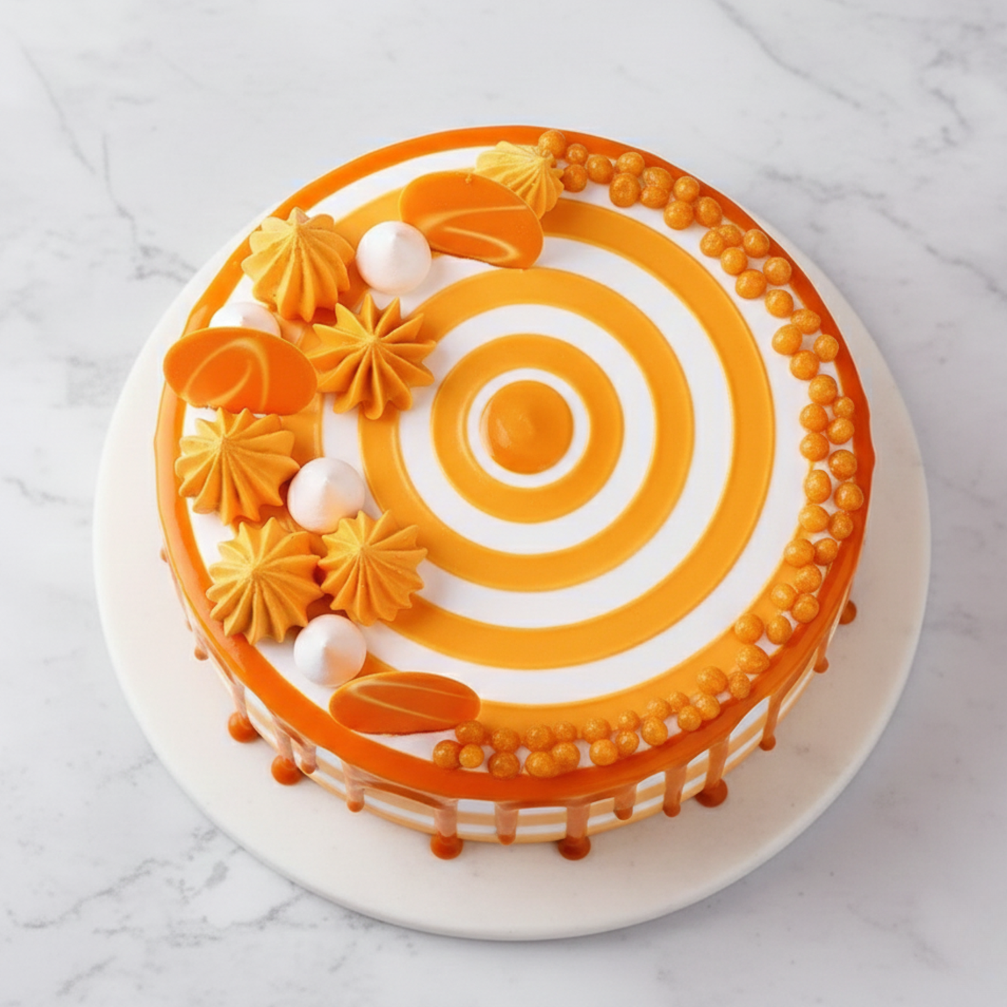 Golden Glow Butterscotch Cake