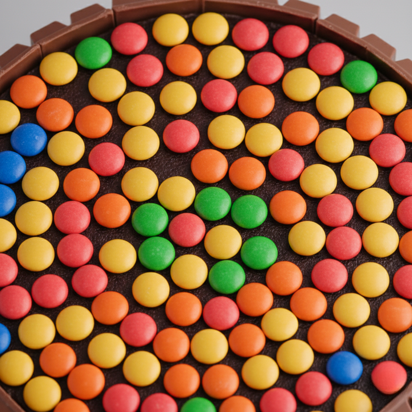 Gems & KitKat Chocolate Truffle Cake