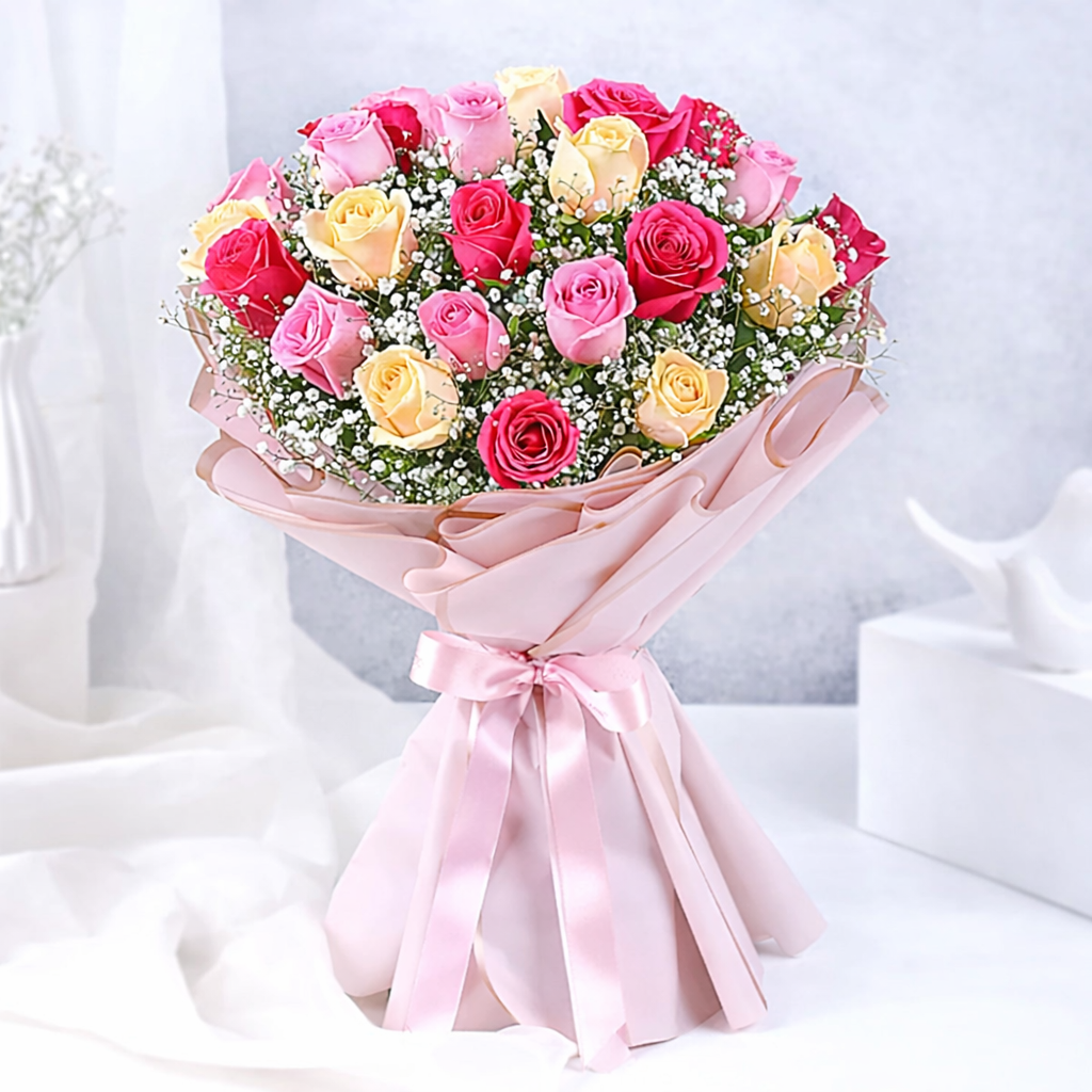 Harmony of Rose Bouquet