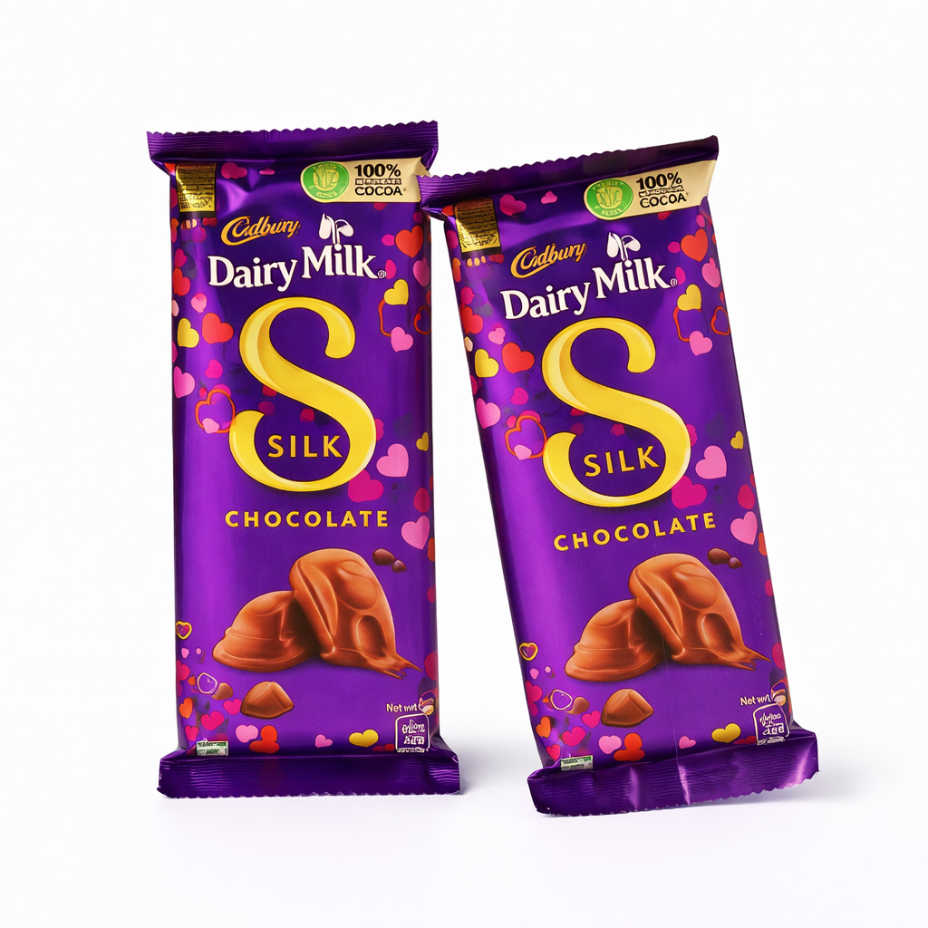 2 Cadbury Dairy Milk Silk (60 gram each)