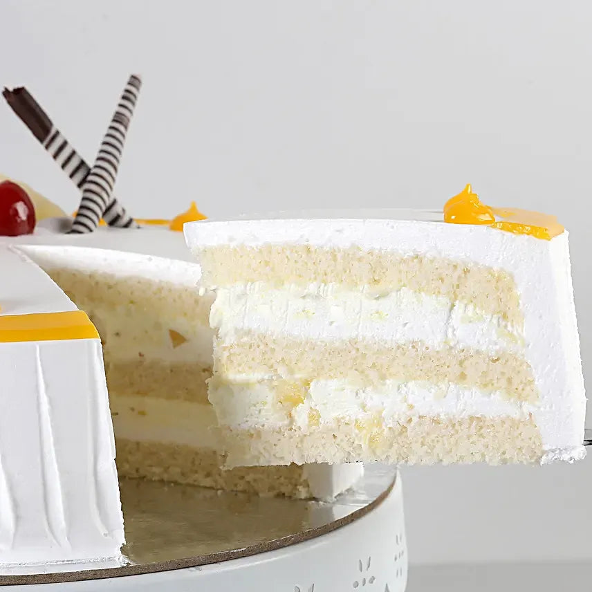 Delicious Pineapple Cake Half Kg Eggless