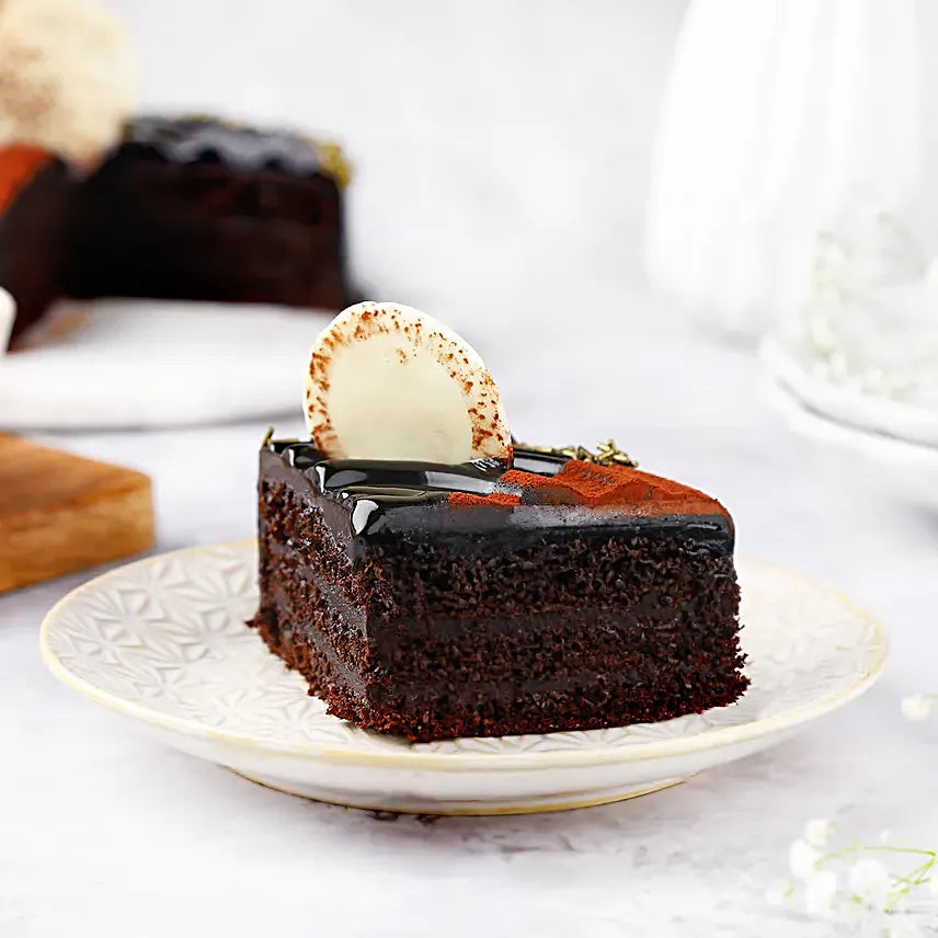 Velvety Chocolate Truffle Cake