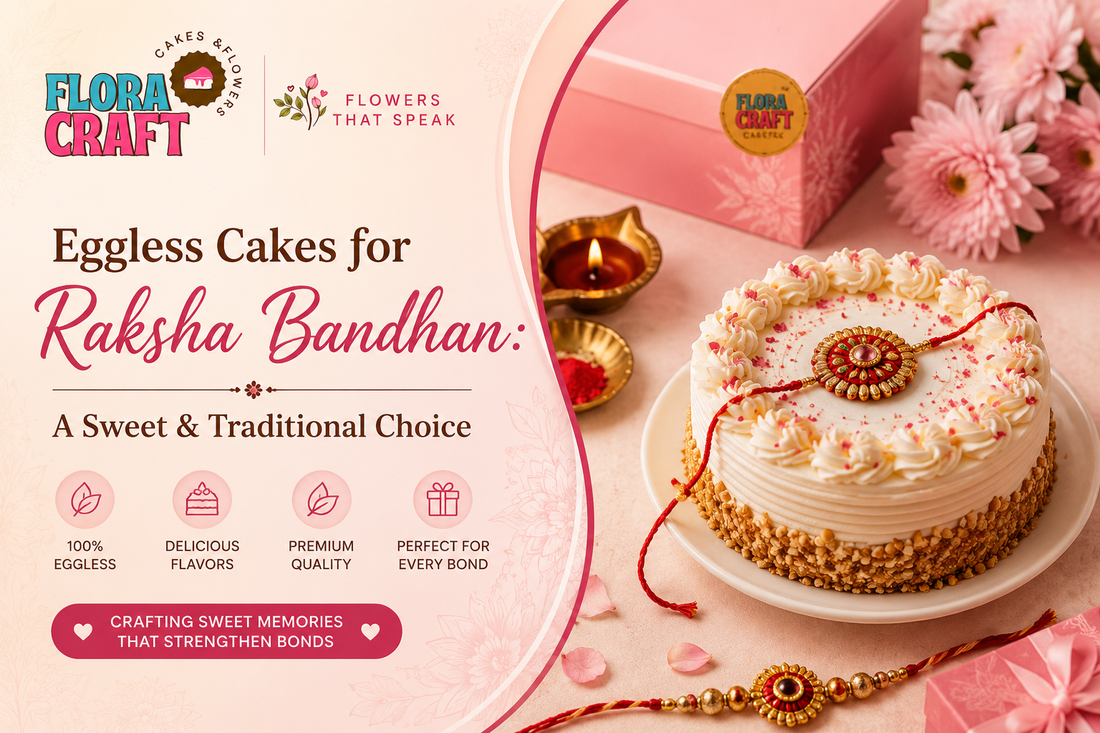 Eggless Cakes for Raksha Bandhan: A Sweet & Traditional Choice