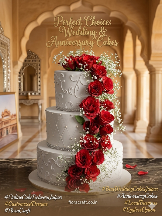 How to Choose the Perfect Wedding & Anniversary Cake in Jaipur: The Ultimate Guide