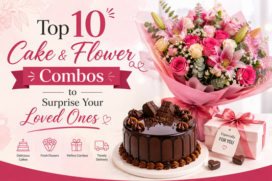 Top Cake & Flower Combos in Jaipur to surprise your loved once