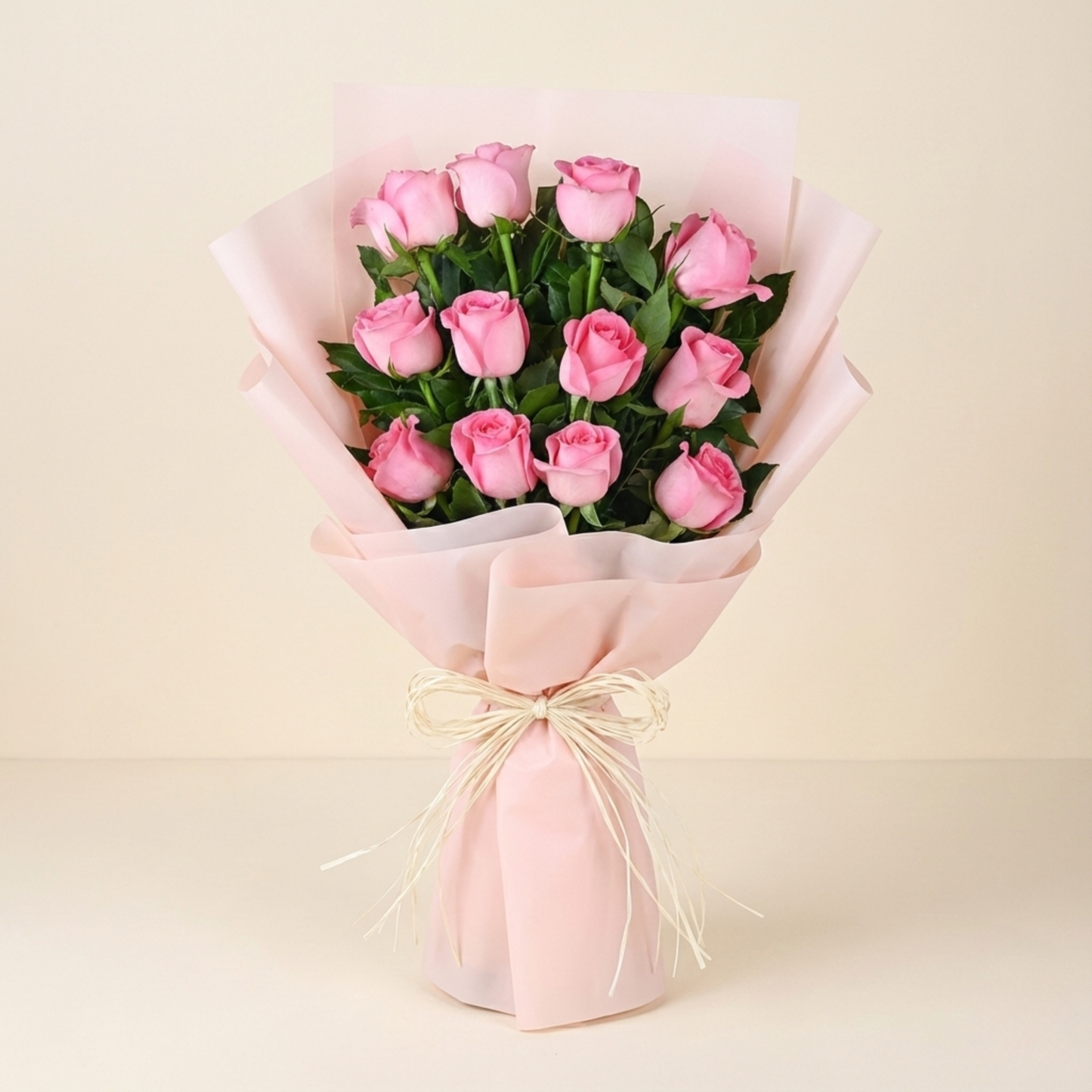 Sweet Memories Pink Roses Bouquet