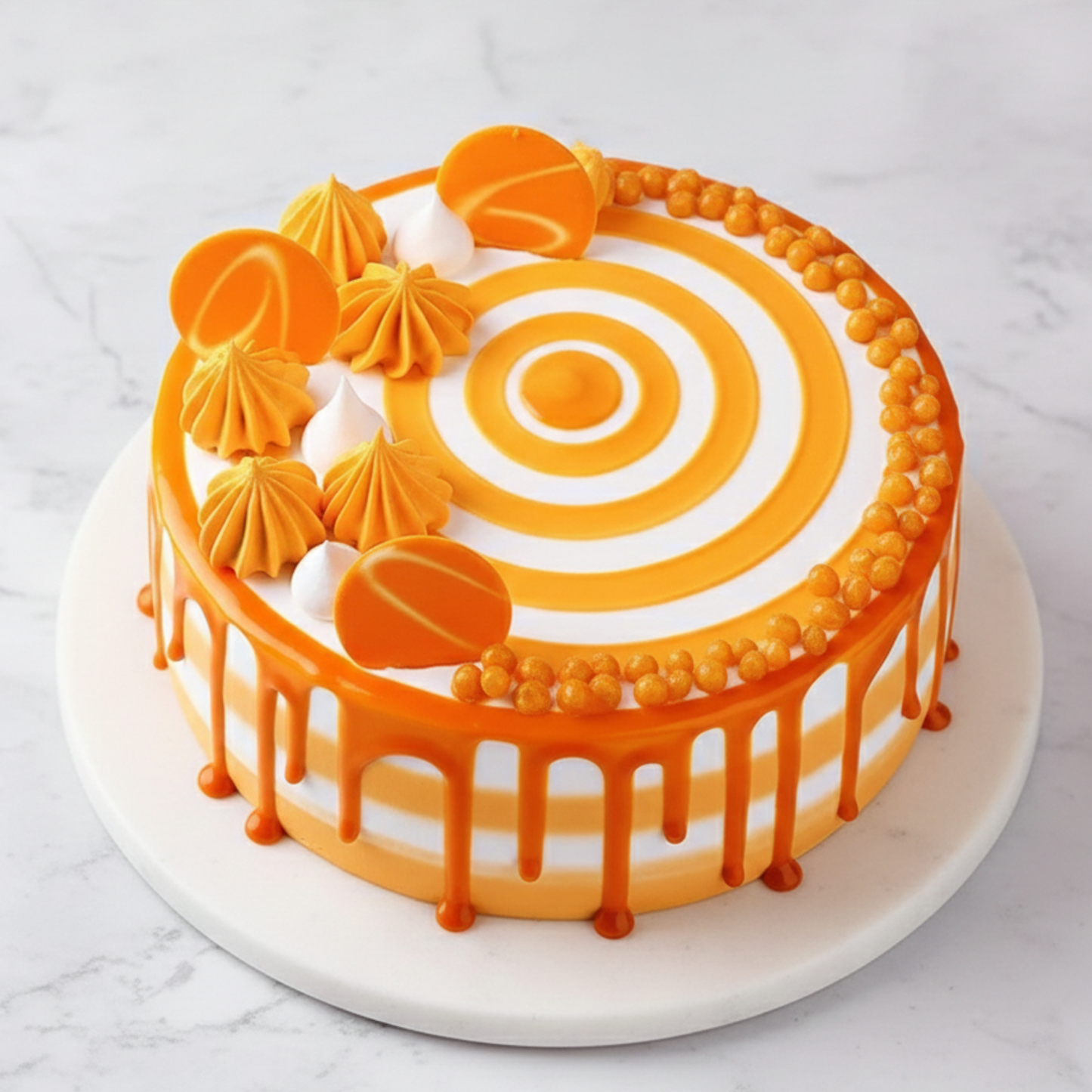 Golden Glow Butterscotch Cake