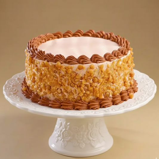 Crunchy Butterscotch Bliss Cake