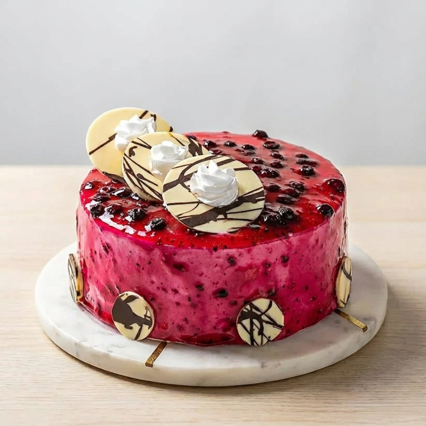 Blueberry Glaze Cake