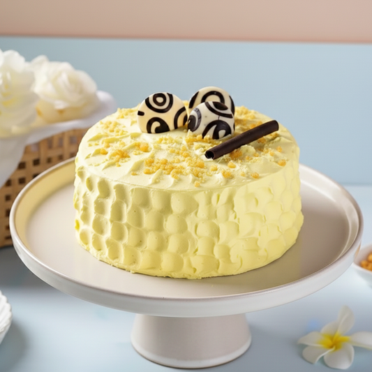 Crunchy Butterscotch Cake