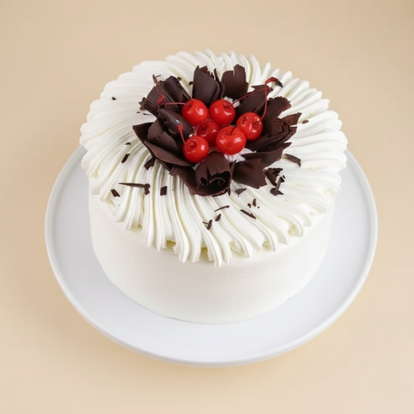 Cherry Kissed Black Forest Cake