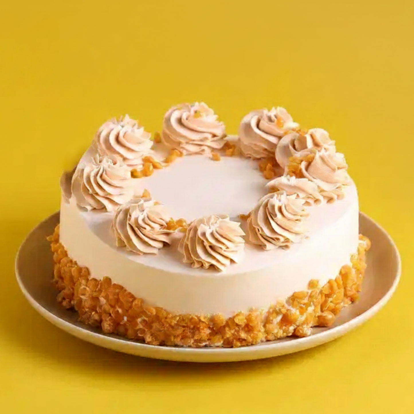 Butterscotch Crunch Designer Cake