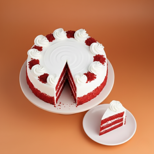 Red Velvet Elegance Cake