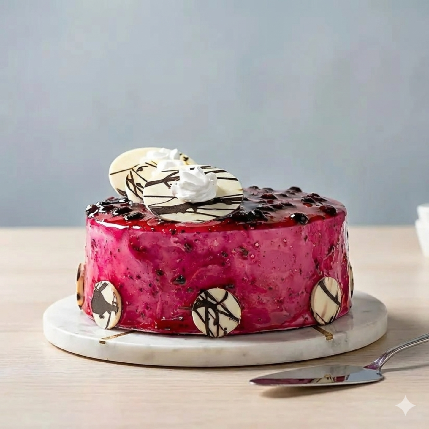 Blueberry Glaze Cake