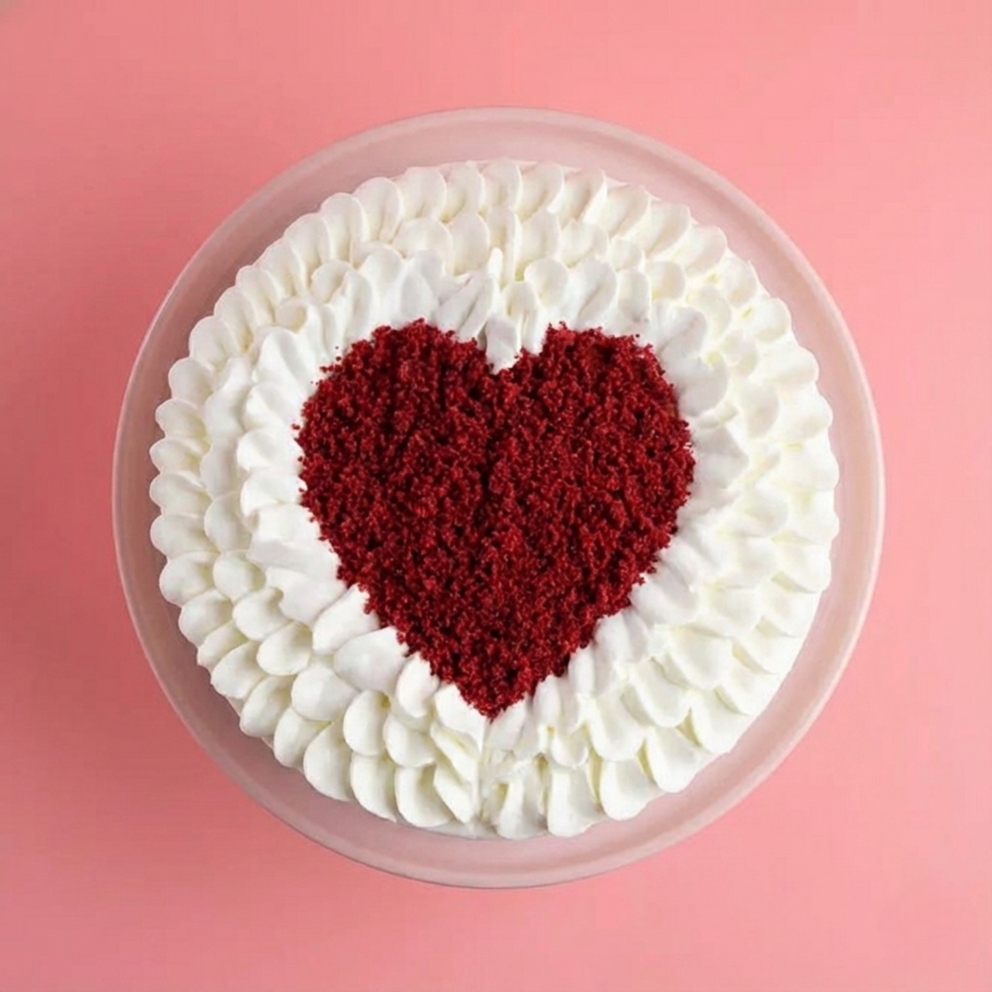 Heart Red Velvet Cake