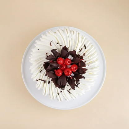 Cherry Kissed Black Forest Cake
