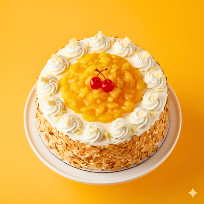 Tropical Pineapple Dream Cake