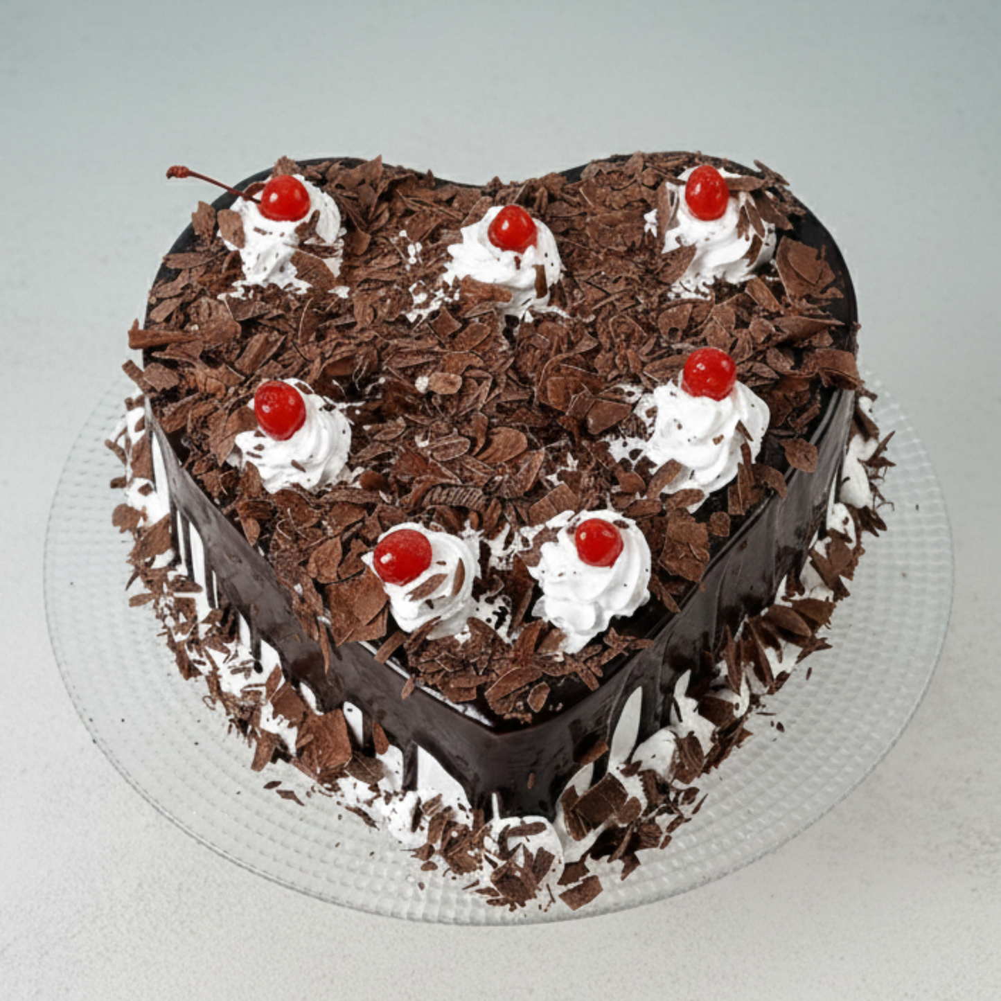 Flakey Hearts Black Forest Cake