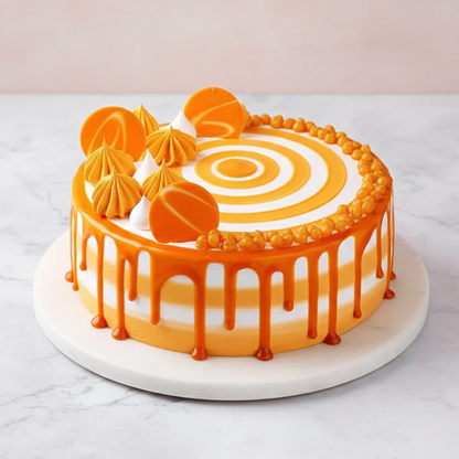 Golden Glow Butterscotch Cake