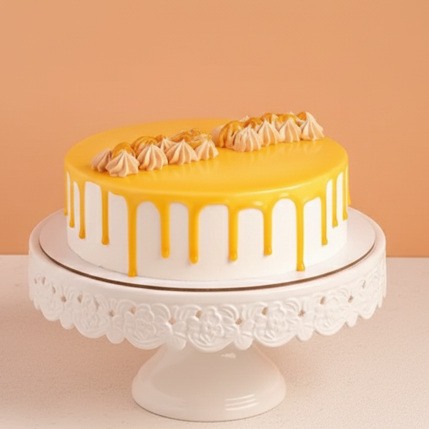 Butterscotch Drizzle Drip Cake