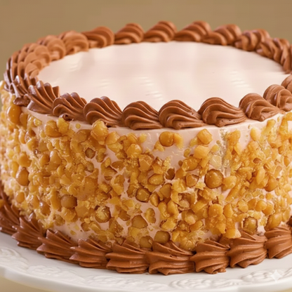 Crunchy Butterscotch Bliss Cake