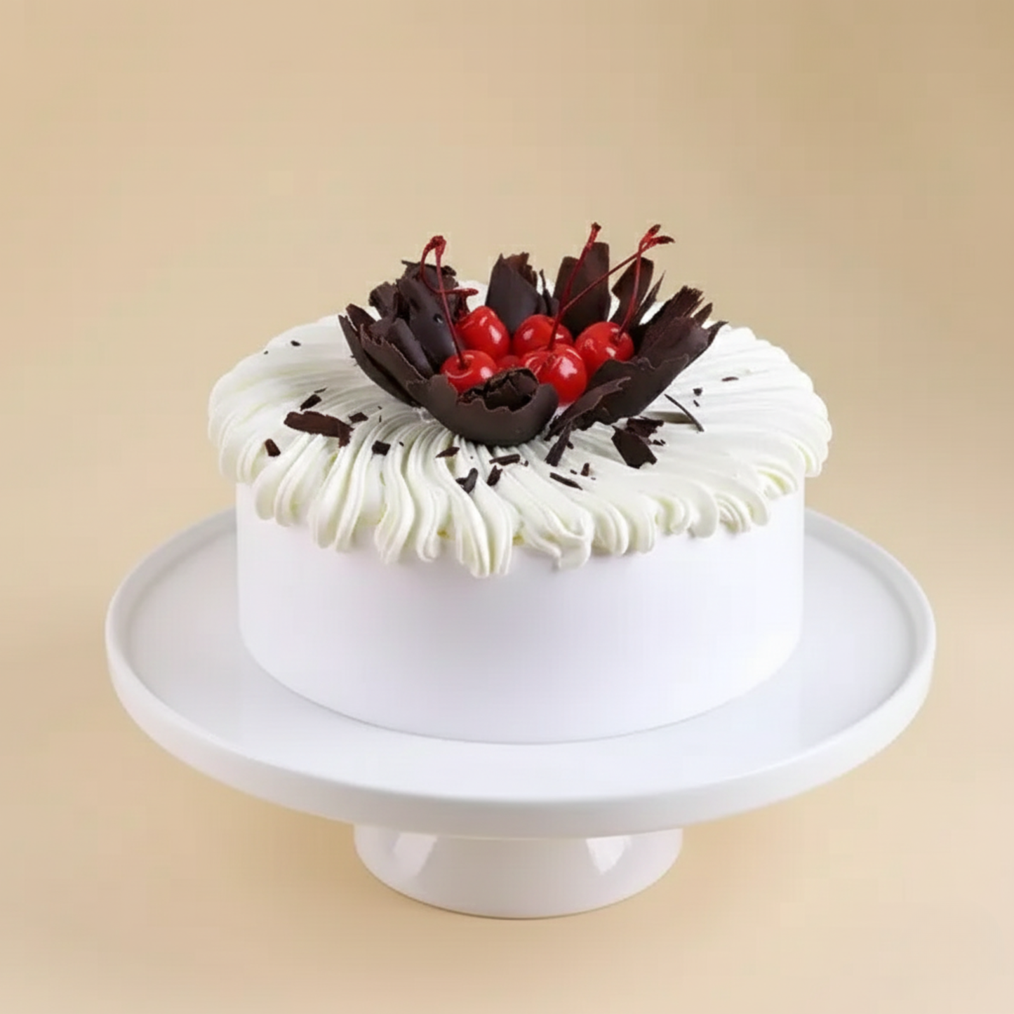 Cherry Kissed Black Forest Cake