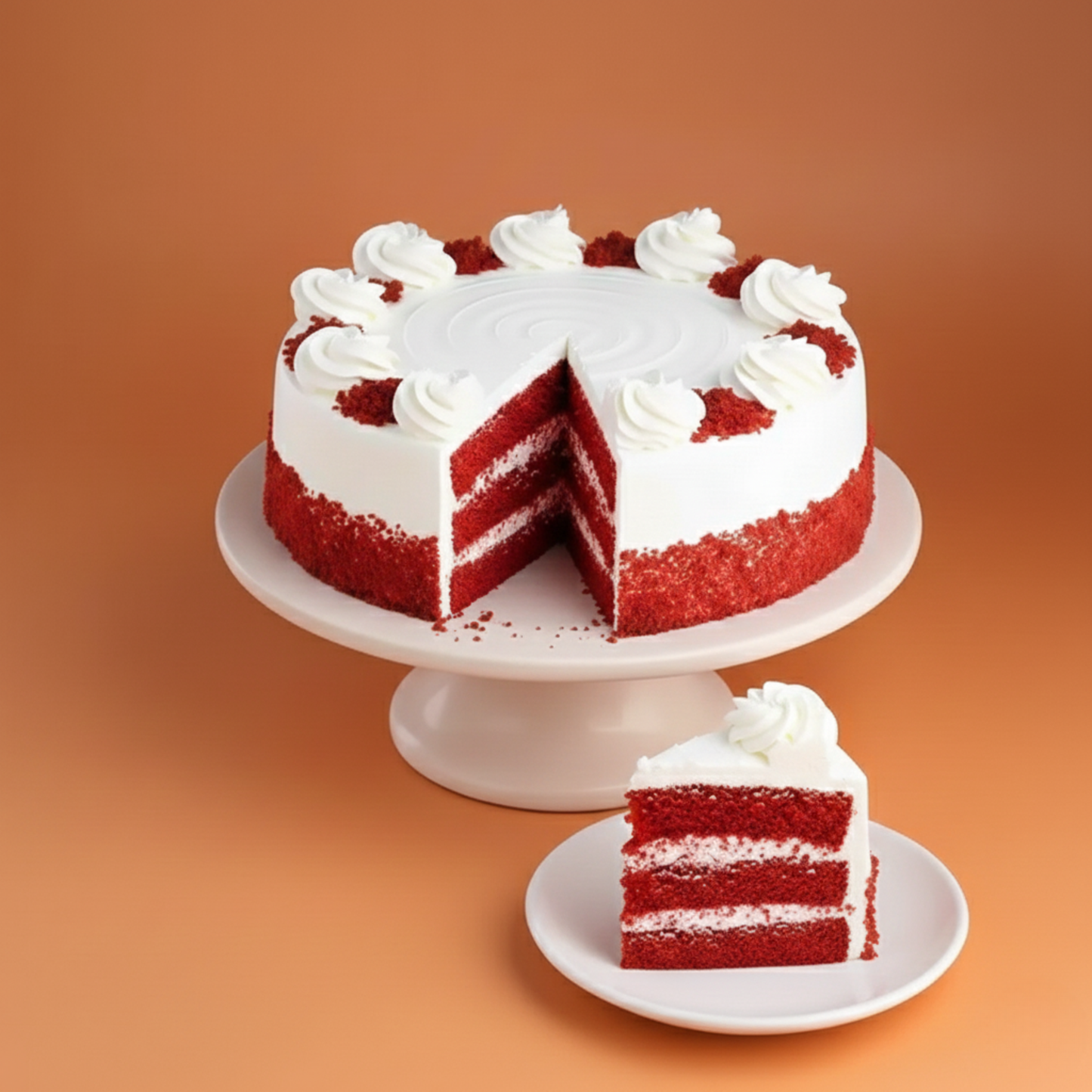 Red Velvet Elegance Cake