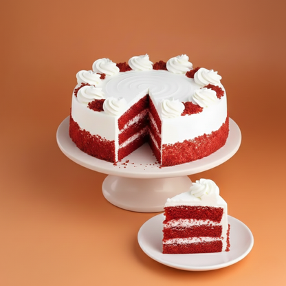 Red Velvet Elegance Cake