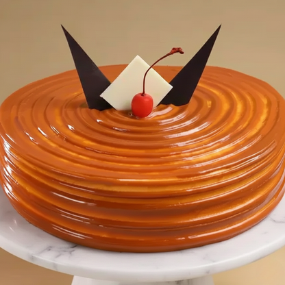 Caramel Butterscotch Cherry Cake