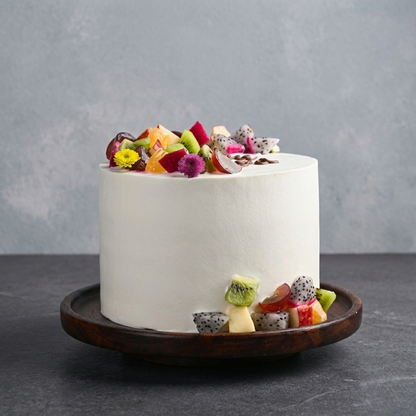 Fruits N Blooms Farewell Cake