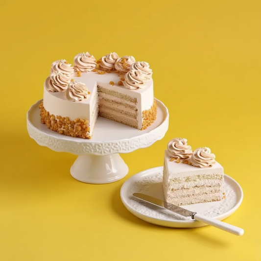 Butterscotch Crunch Designer Cake