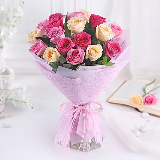 Blooming Joy Rose Standing Bouquet