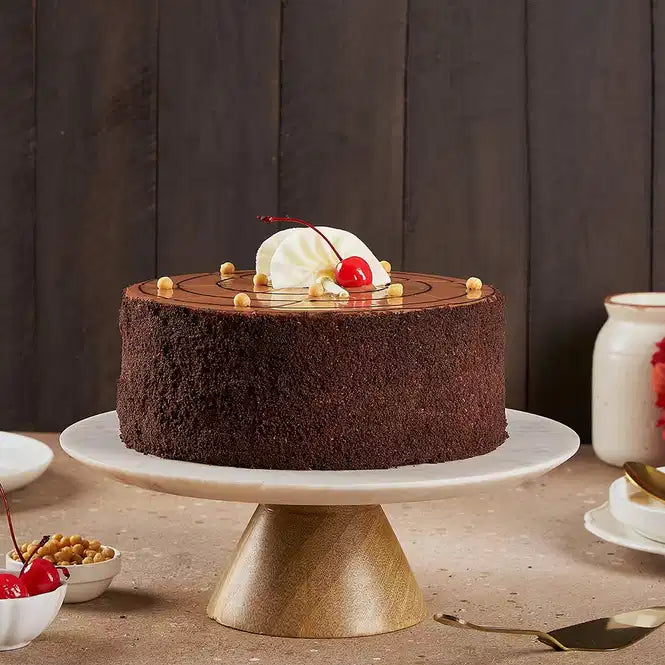 Rich Butterscotch Crunch Cake