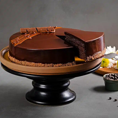 Rich Chocolate Truffle Cake