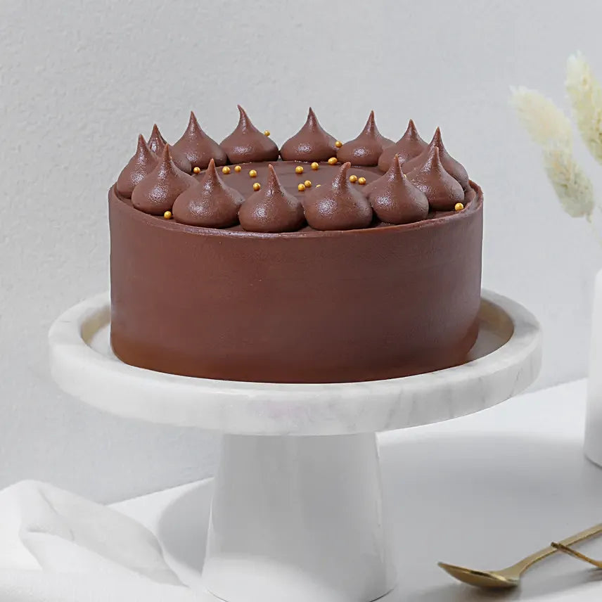 Classic Milk Choco Cream Eggless Cake