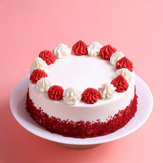 Classic Red Velvet Cream Cake