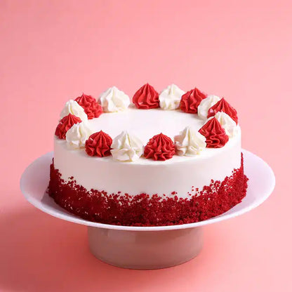 Classic Red Velvet Cream Cake