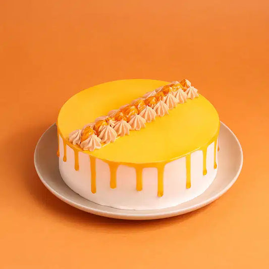 Butterscotch Drizzle Drip Cake