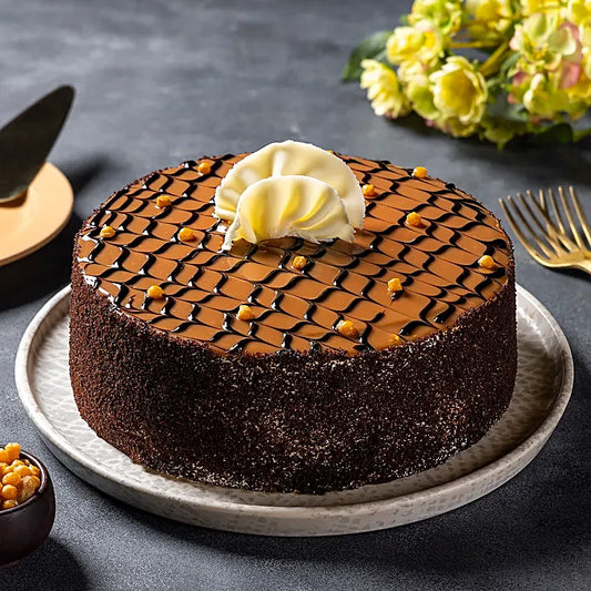 Heavenly Butterscotch Cream Cake