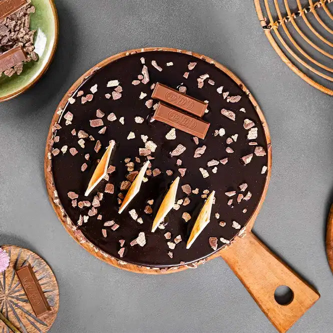 Choco Truffle Cake made With KitKat