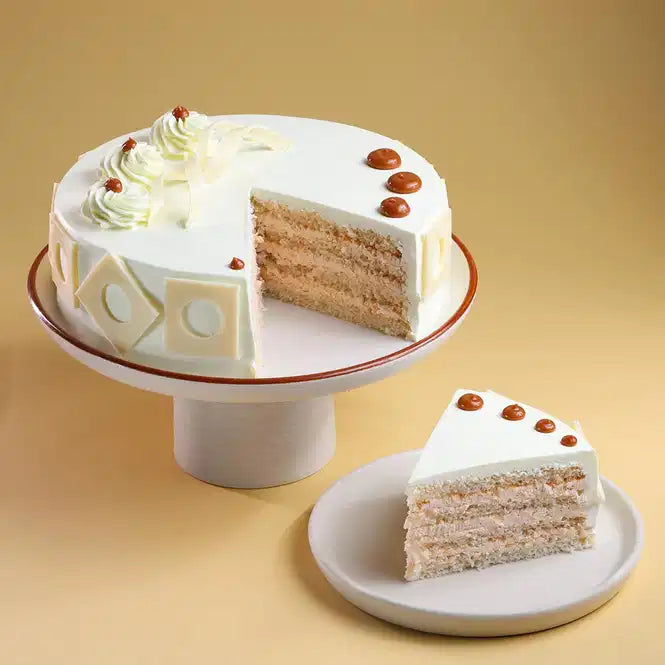 Delightful Butterscotch Birthday Cake