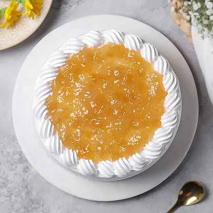 Pineapple Cake Half kg Eggless