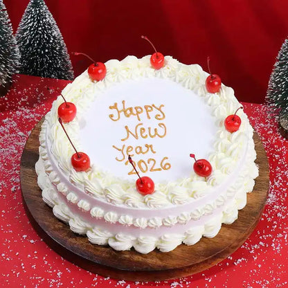 Happy New Year Pineapple Cake