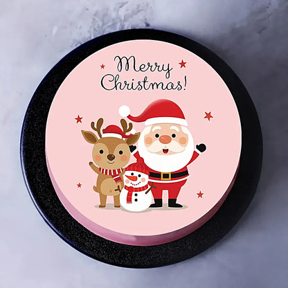 Santa’s Jolly Friends Bento Cake