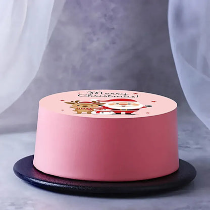 Santa’s Jolly Friends Bento Cake