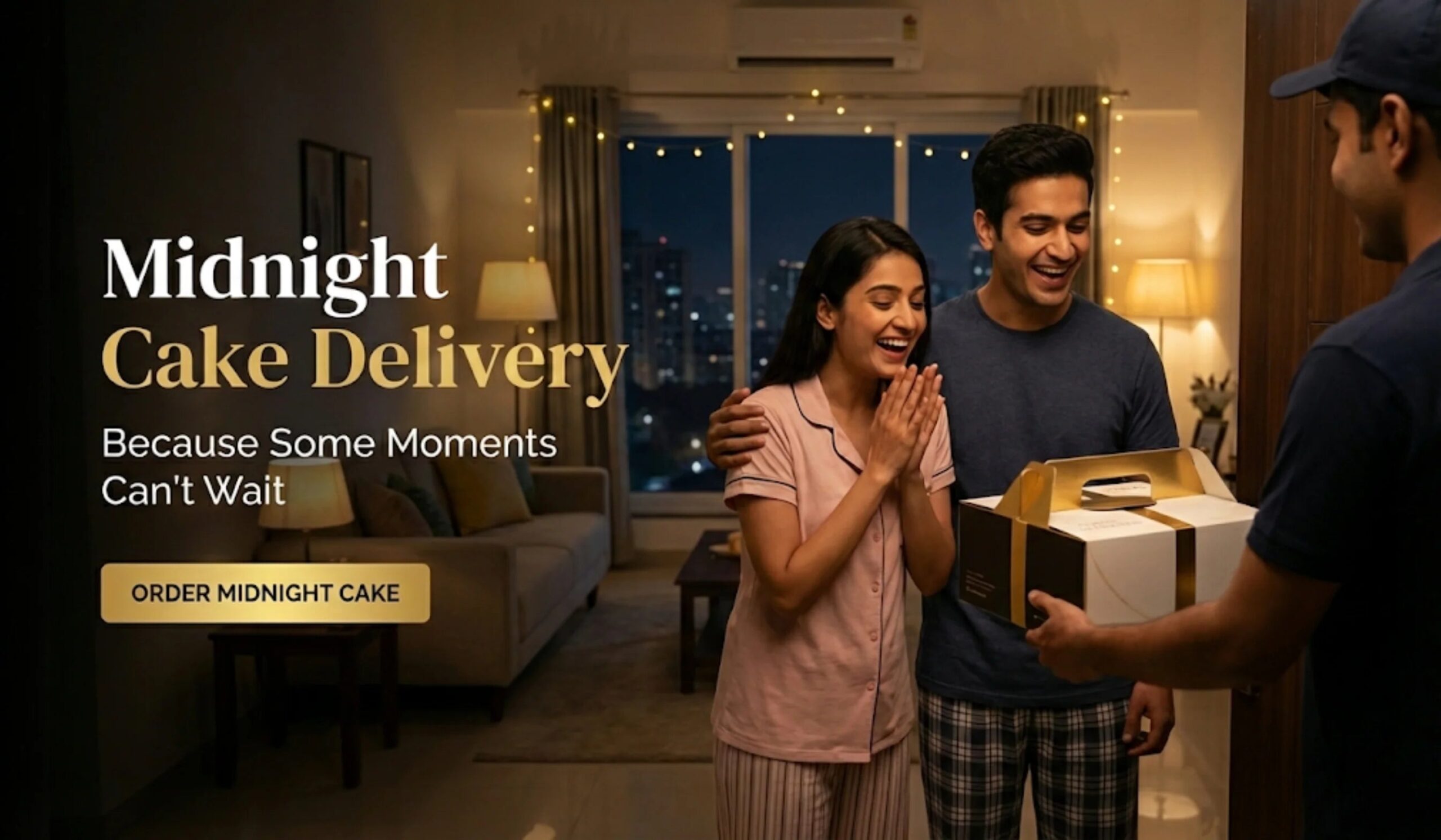 Midnight Cake Delivery — because some moments can’t wait. Order midnight cake.