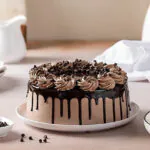 Cream Drop Chocolate Cake
